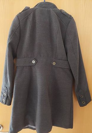 Manteau d'hiver gris pour femme