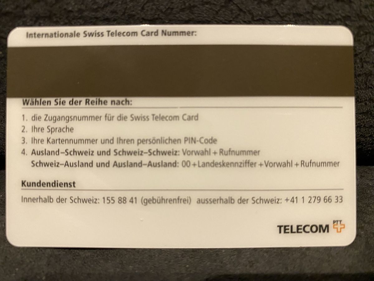 Telefon- & Taxkarten: Carte – Gebraucht aus Lausanne von babacard10 1