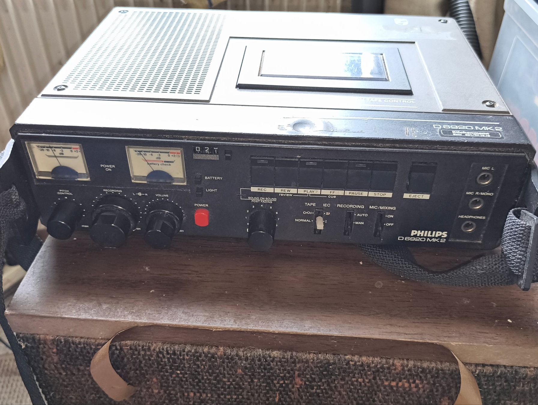 Philips Registratori: Tonbandkassettengerät Philips D6920 MK 2 – Usato da Biel/Bienne venduto da calypsonow