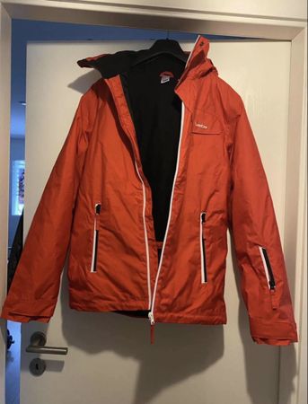 Veste d'hiver Wedze orange taille M bon état