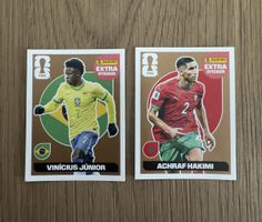 Panini FIFA WM Extra Bronze / Vinicius Junior&Achraf Hakimi