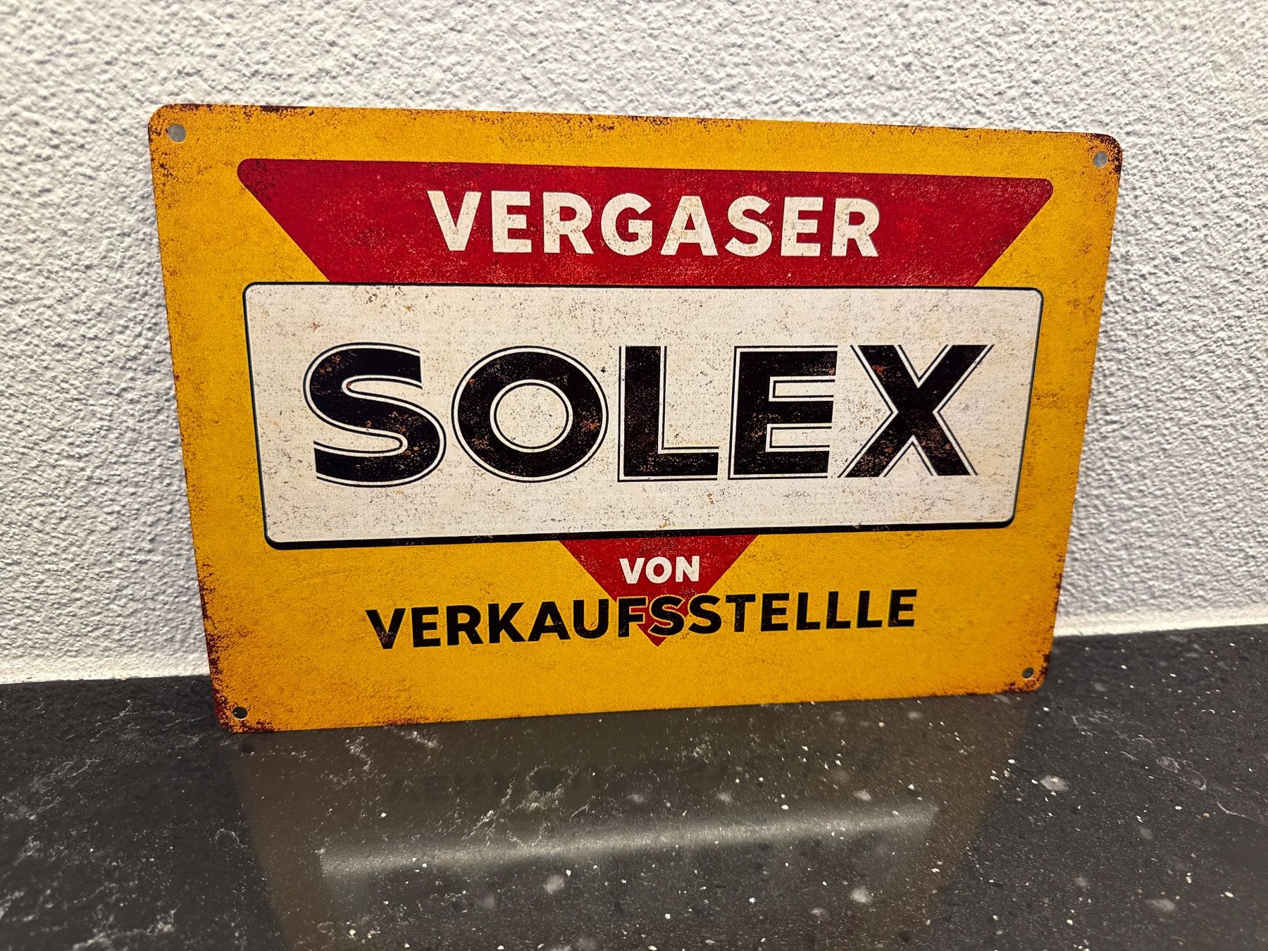 Schilder: Velo SOLEX Design Vintage Tafel NEU ! SCHILD! GAME OVER! – Neu und originalverpackt aus Seon von Aaargauer01 8