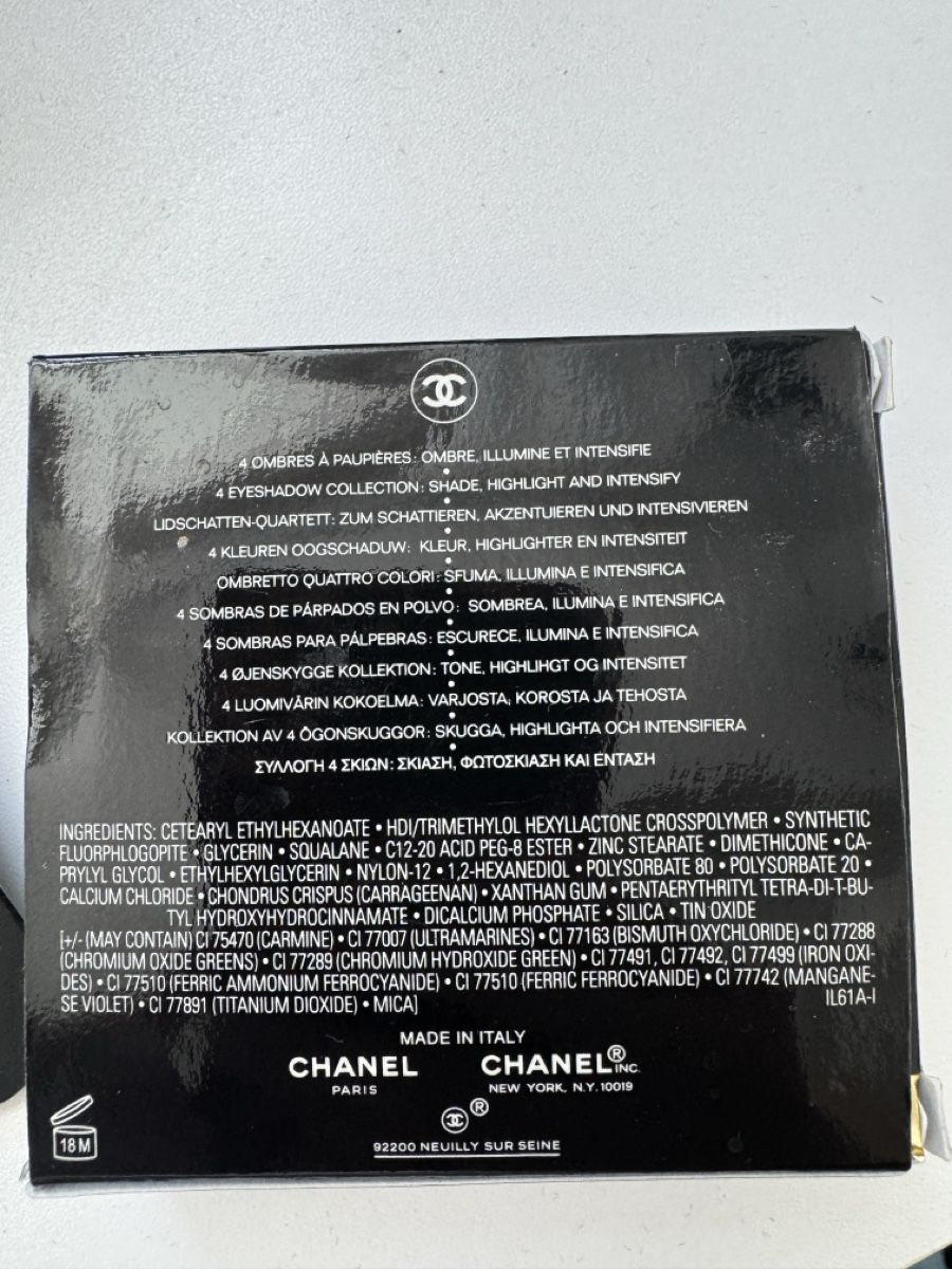 Chanel Make-up: Chanel | Lidschatten | 202 Tissé Camélia | Neu – Nuovo e nell'imballaggio originale da Arlesheim venduto da Eli_77 4