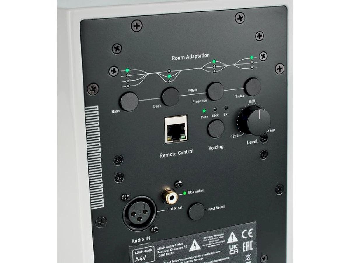 Casse acustiche: Adam Audio A4V 2-Wege Lautsprecher weiss – Nuovo e nell'imballaggio originale da Bottighofen venduto da zaap 6