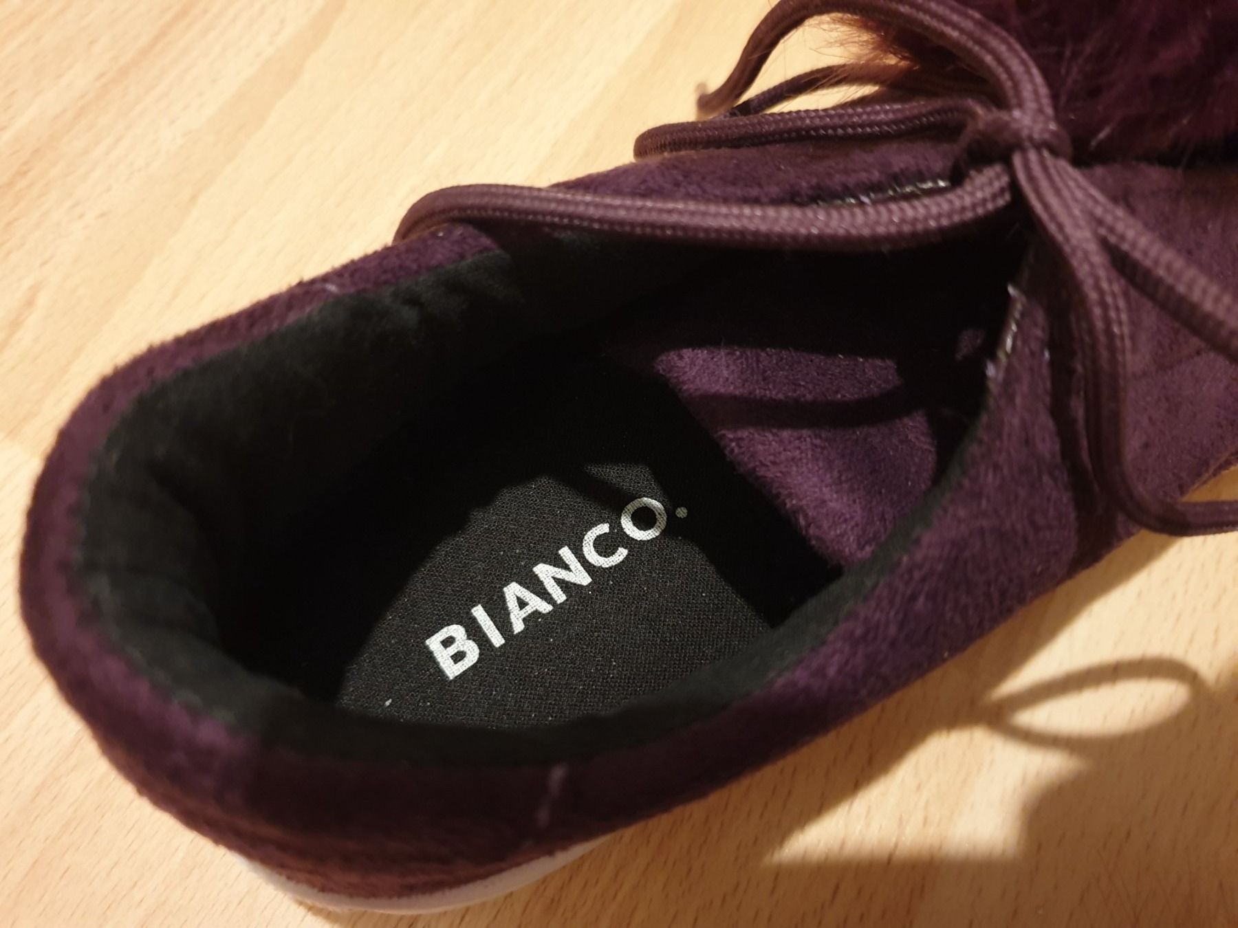 Damenschuhe: BIANCO Violet Pompom Sneaker – Gebraucht aus Hasle LU von dandelion1684 4