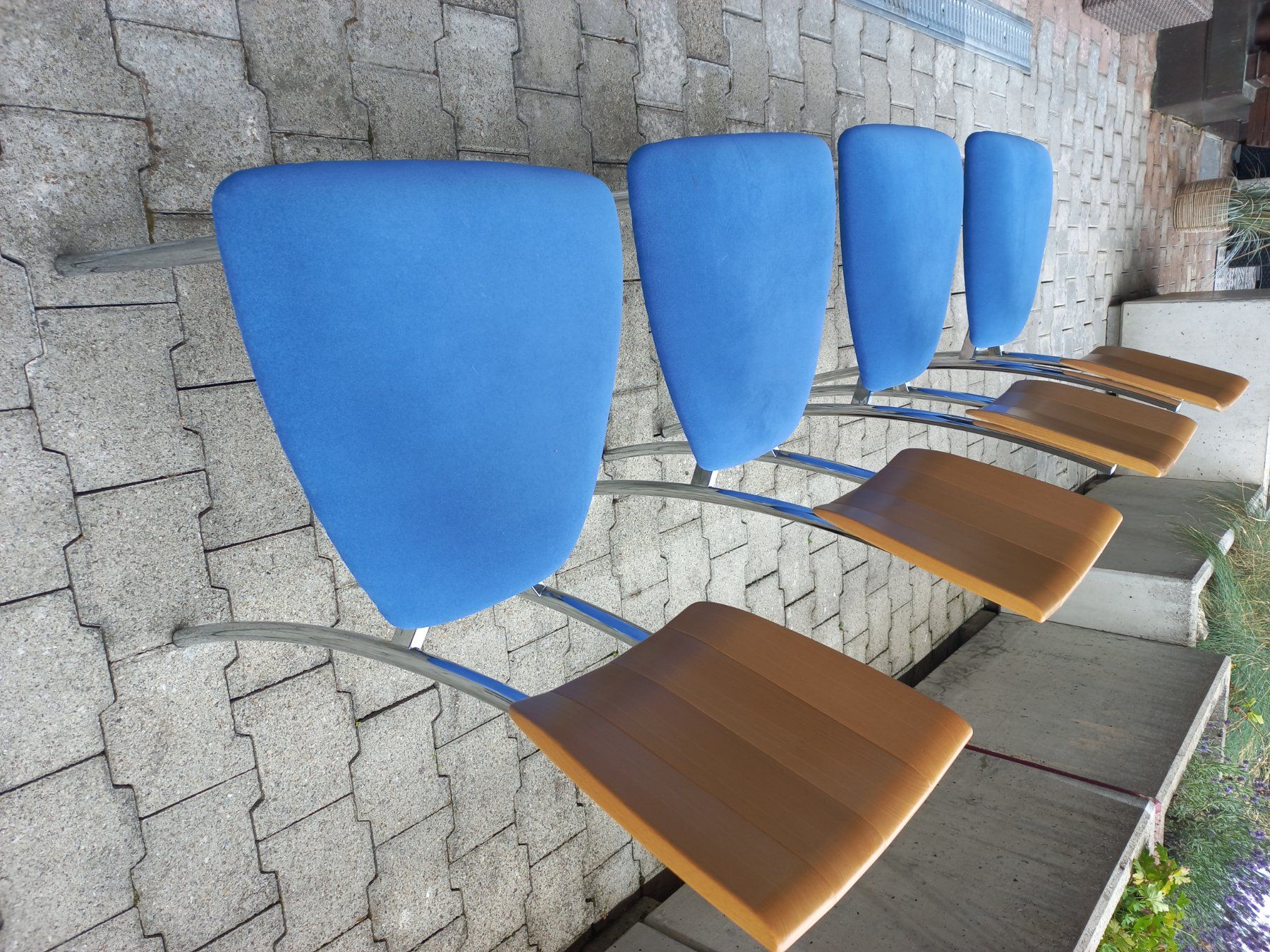 Stühle: Blaue Stühle zu Esstisch – Gebraucht aus Kehrsatz von Anet66 1
