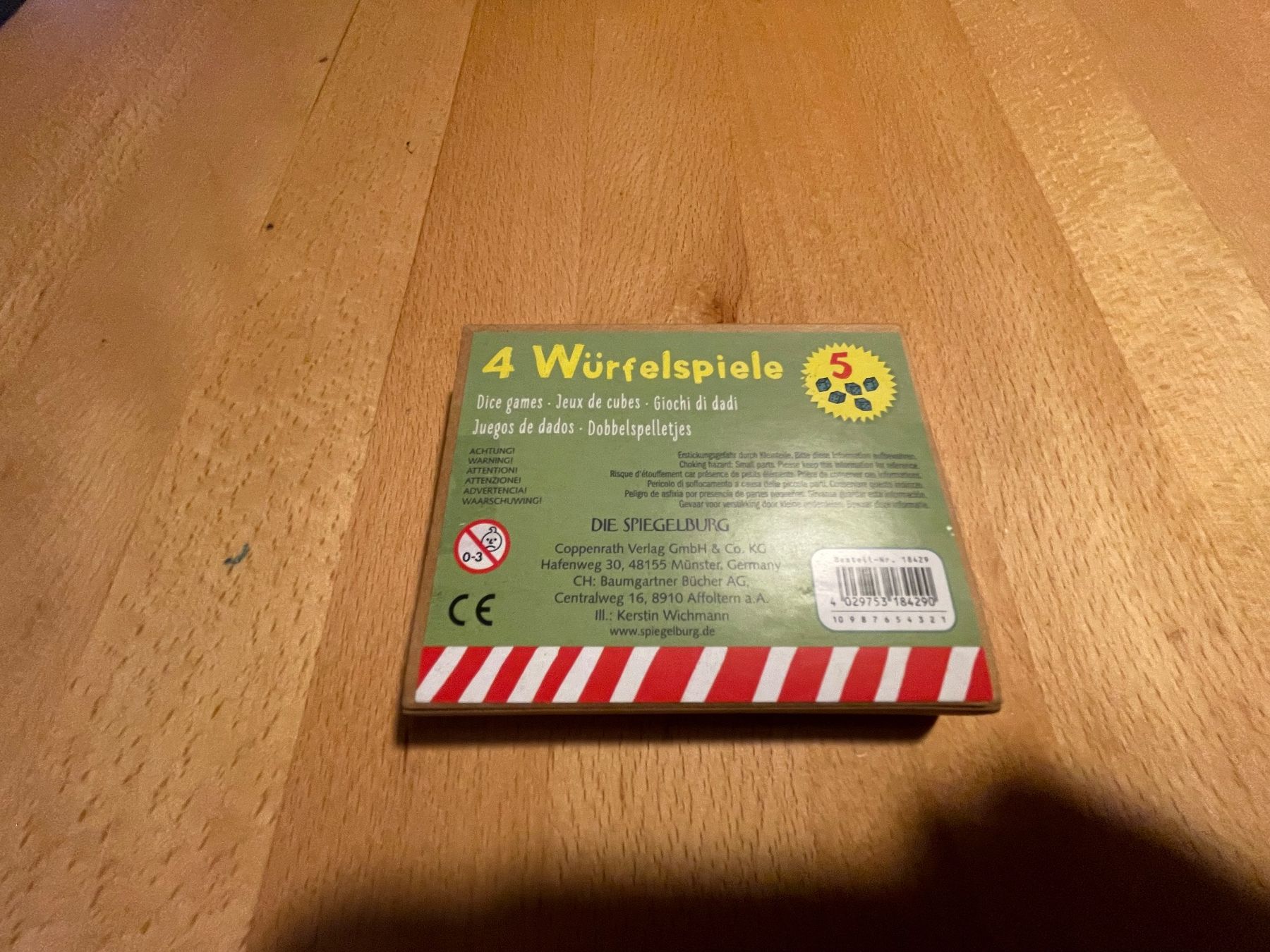 Ravensburger Jeux: 3 Karten/Würfelspiele, Uno Junior, schw.Peter, – D'occasion à Cham par 2eye 1