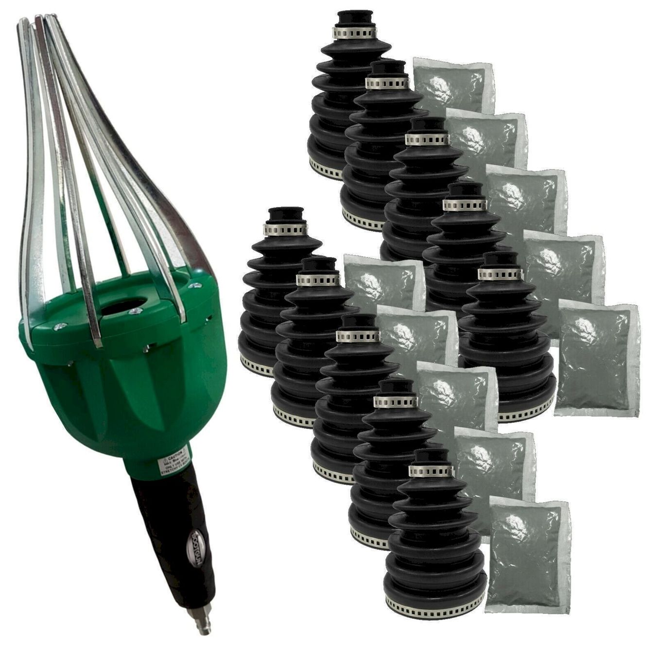 Tutti pezzi di ricambio auto: 10x Universal Achsmanschette+BOOTGUN – Nuovo e nell'imballaggio originale da Bottighofen venduto da zaap