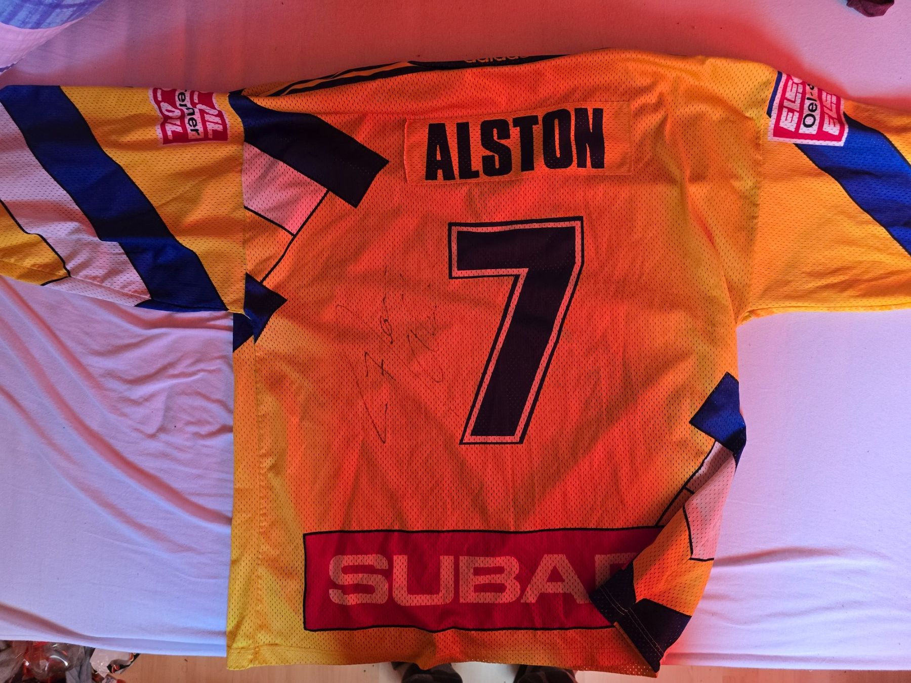 Canottiere & Pantaloni: HCD Trikot Alston mit unterschrift – Usato da triesenberg venduto da wisi369 1