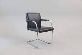 Vitra Visasoft Freischwinger Stuhl Leder