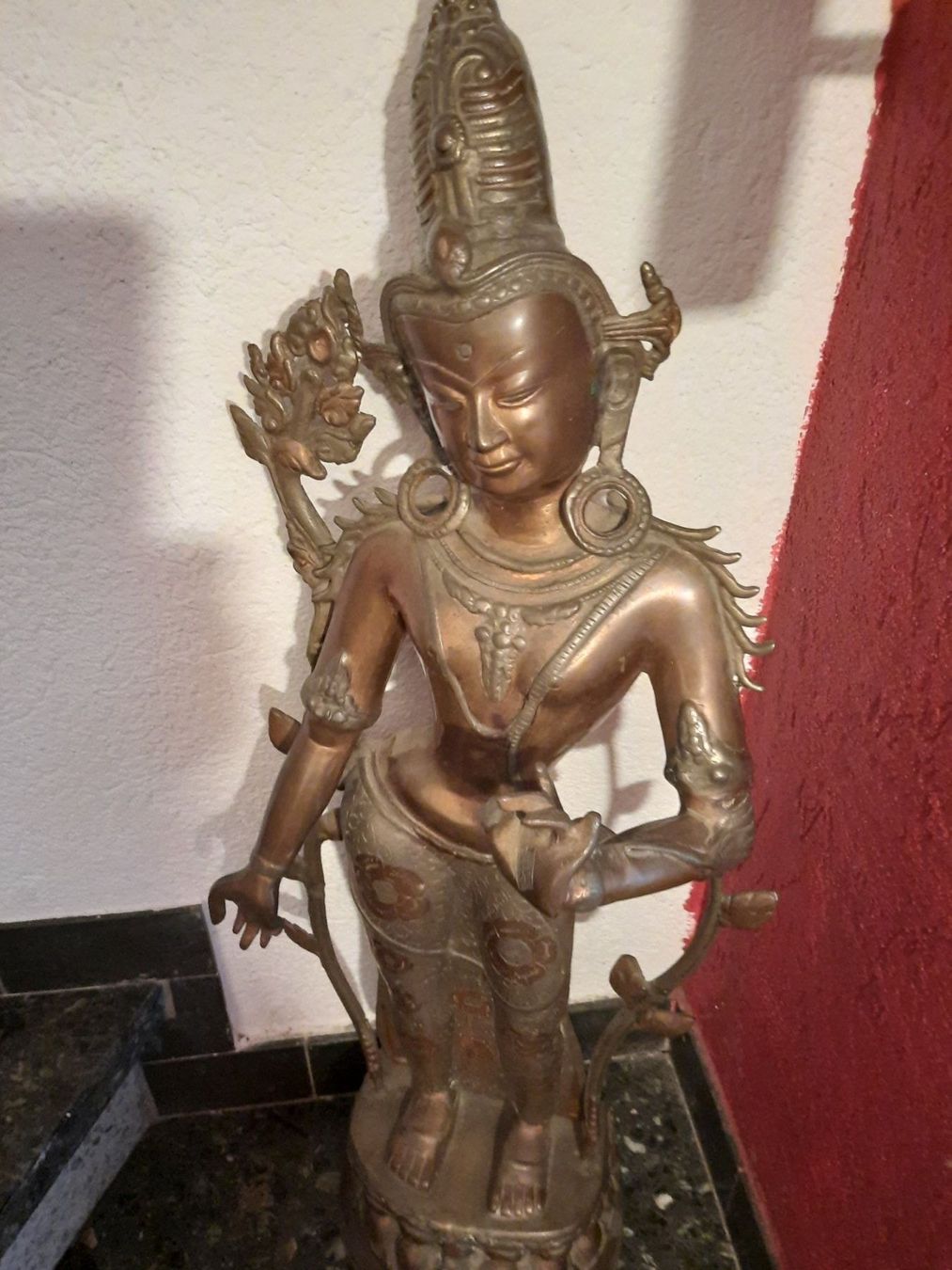 Statuette: Shiva aus Kupfer und silber – Usato da Obermumpf venduto da Dubag 3