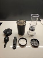 Aeropress Go Plus, with extras