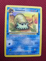 Pokemon Karte - Amonitas - 1. Edition 52/62 Fossil 