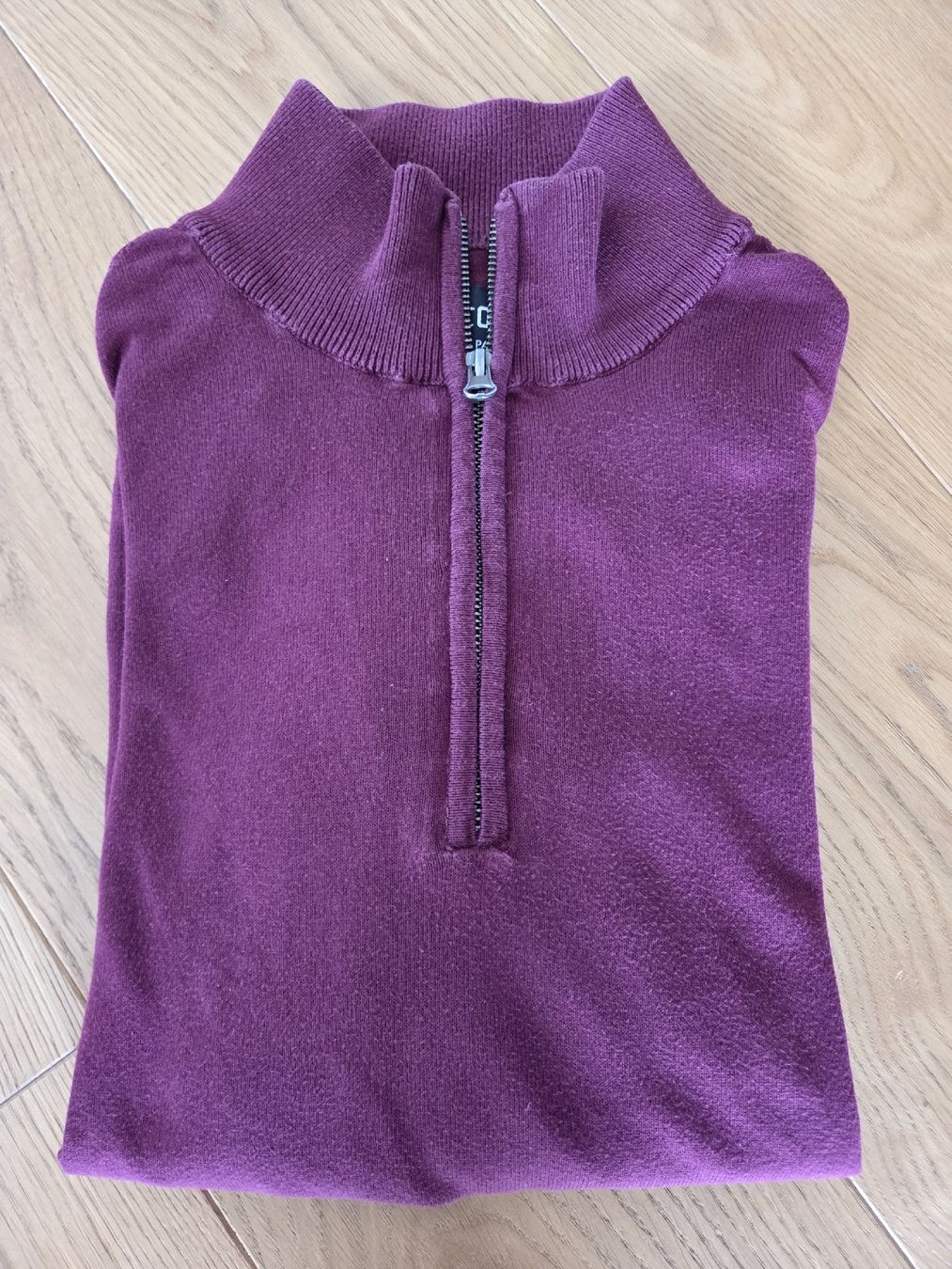 Maglioni & Felpe: Indicode Herren Zip-Pullover, Gr. L, bordeaux rot, top – Usato da Wetzikon ZH venduto da mar_8jrl 1