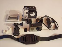 GoPro Hero 3 inkl. div. Zubehör