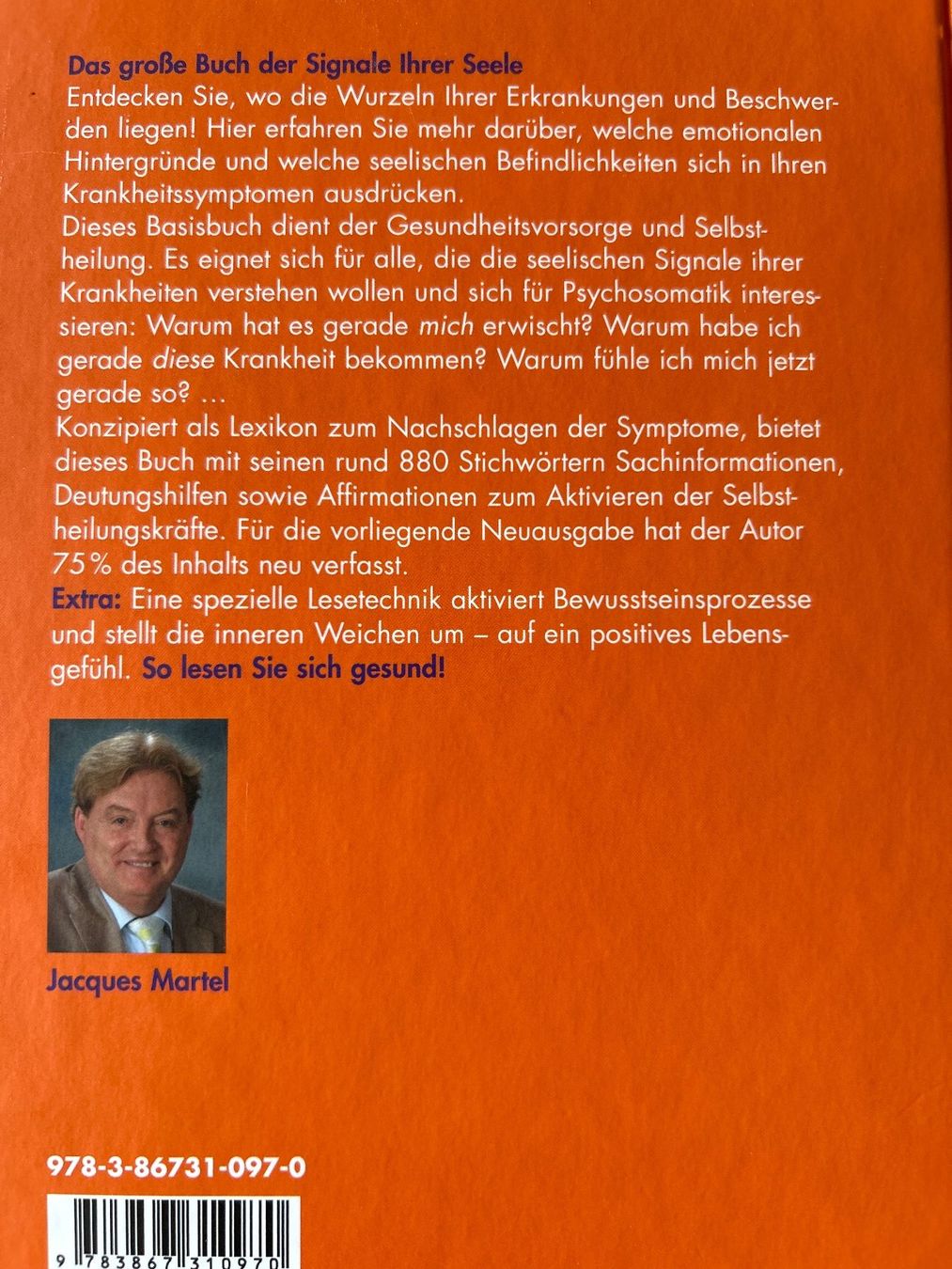 Libri: Mein Körper  Barometer der Seele – Nuovo (secondo la descrizione) da Brione sopra Minusio venduto da eleisa0815 1