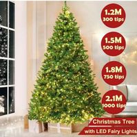 Weihnachtsbaum mit Beleuchtung 210 cm