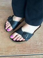 Birkenstock Sandalen schwarz Grösse 40 gebraucht
