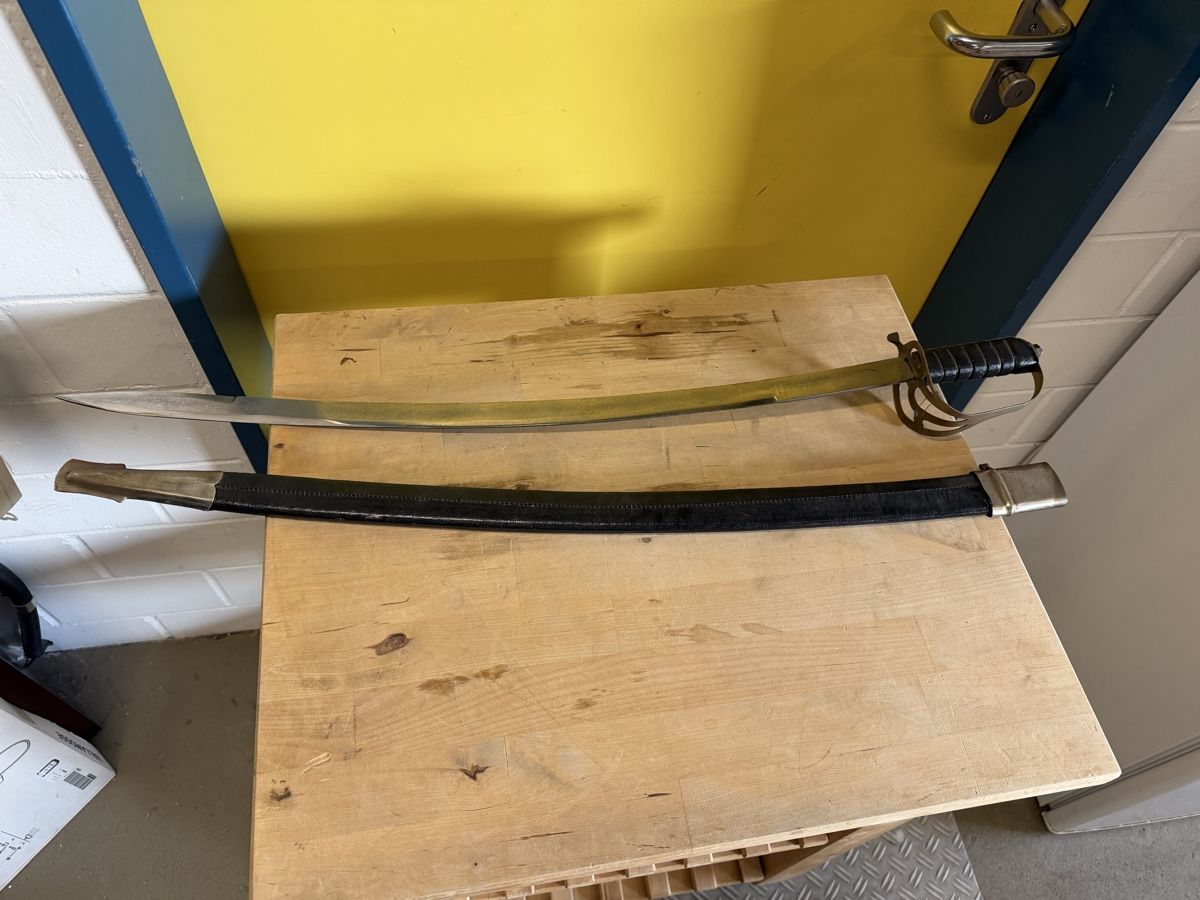 Sonstiges zum Sammeln & Seltenes: Schwert mit Scheide, Deko, Antik, "Made in India" 🗡️ – Gebraucht aus Strengelbach von RaenAntikDesign