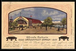 Zürich, Eidg. Sängerfest 1905, Festhal
