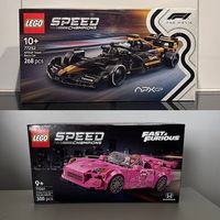 Lego Speed Champions F&F & F1 77241 & 77252