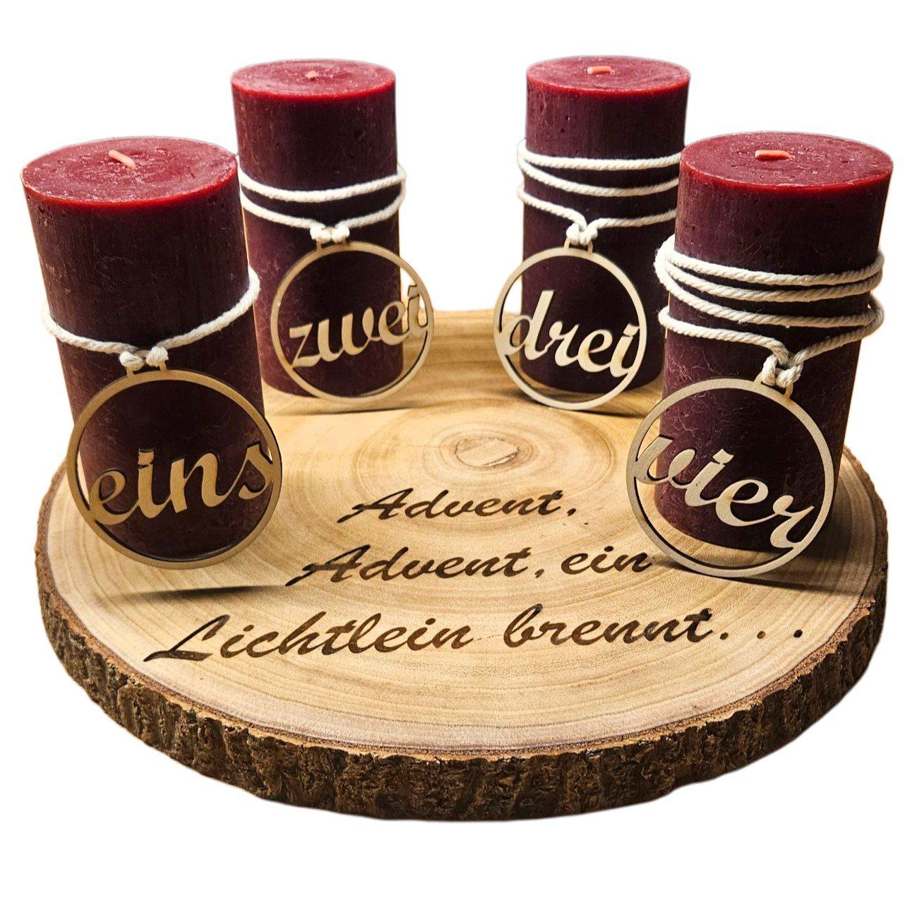 Tutte le decorazioni: Adventskranz - Vier Lichter – Nuovo e nell'imballaggio originale da Kleinandelfingen venduto da jessi2209 2