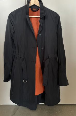 Schwarzer Peuterey Trenchcoat, Top Zustand, Grösse 40