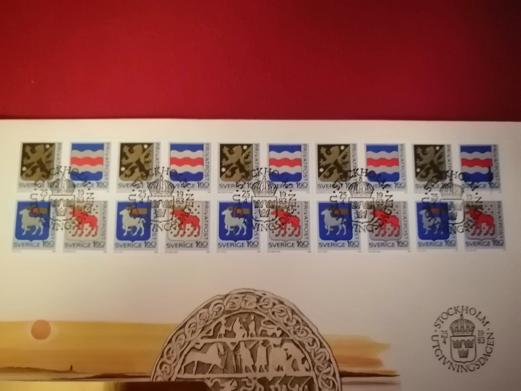 Tutti i francobolli: 20 Freimarken Schweden 1983 – Usato da Nunningen venduto da mochflo
