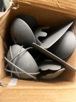 Küchenhelfer Set grau Salatbesteck Neu