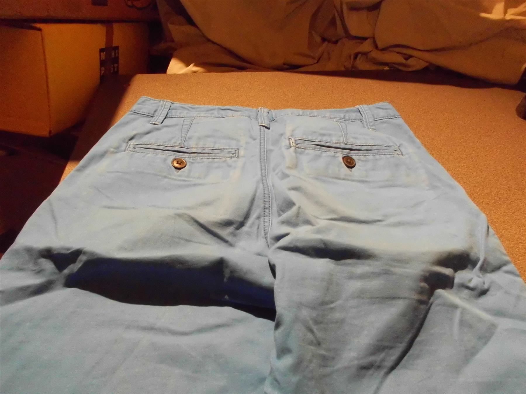 C&A Pantaloni: Shorts ca. Grösse S, blau – Usato da Zürich venduto da abraxas1291 1