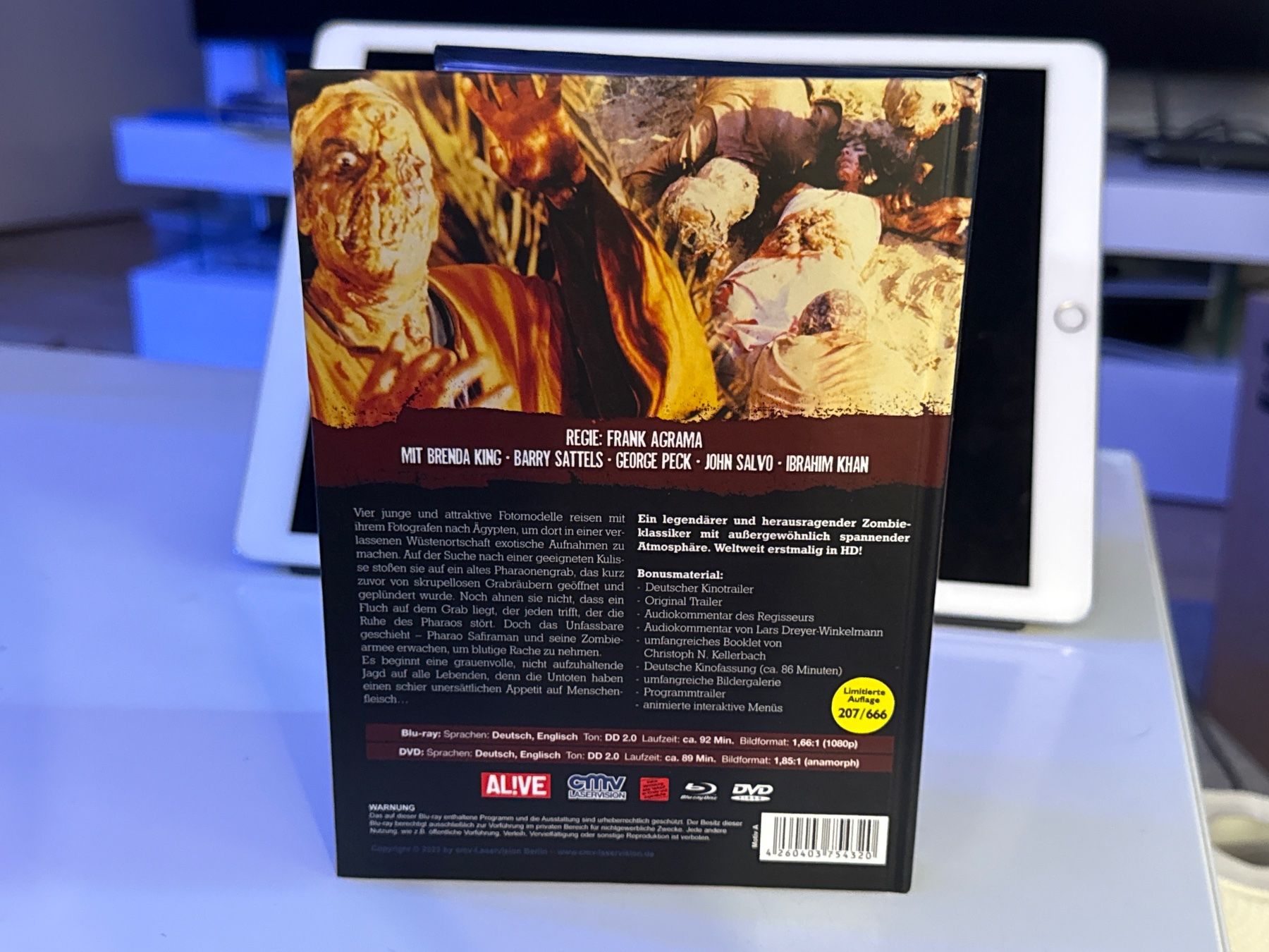 Tutti i DVDs: Die Mumie des Pharao Mediabook – Nuovo (secondo la descrizione) da Allschwil venduto da meeresperle 1