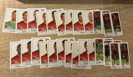 Panini EM 2016 Int. Edition 24x Bilder Portugal ohne Doppelt