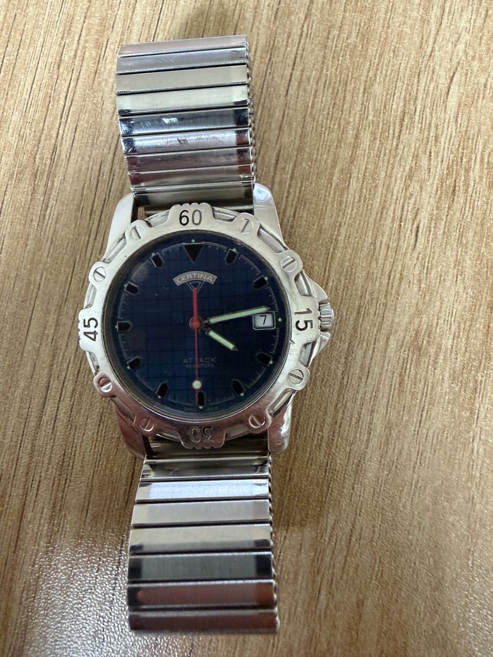 Certina Orologi: Certina Attack Blau – Usato da Zürich venduto da Odeono
