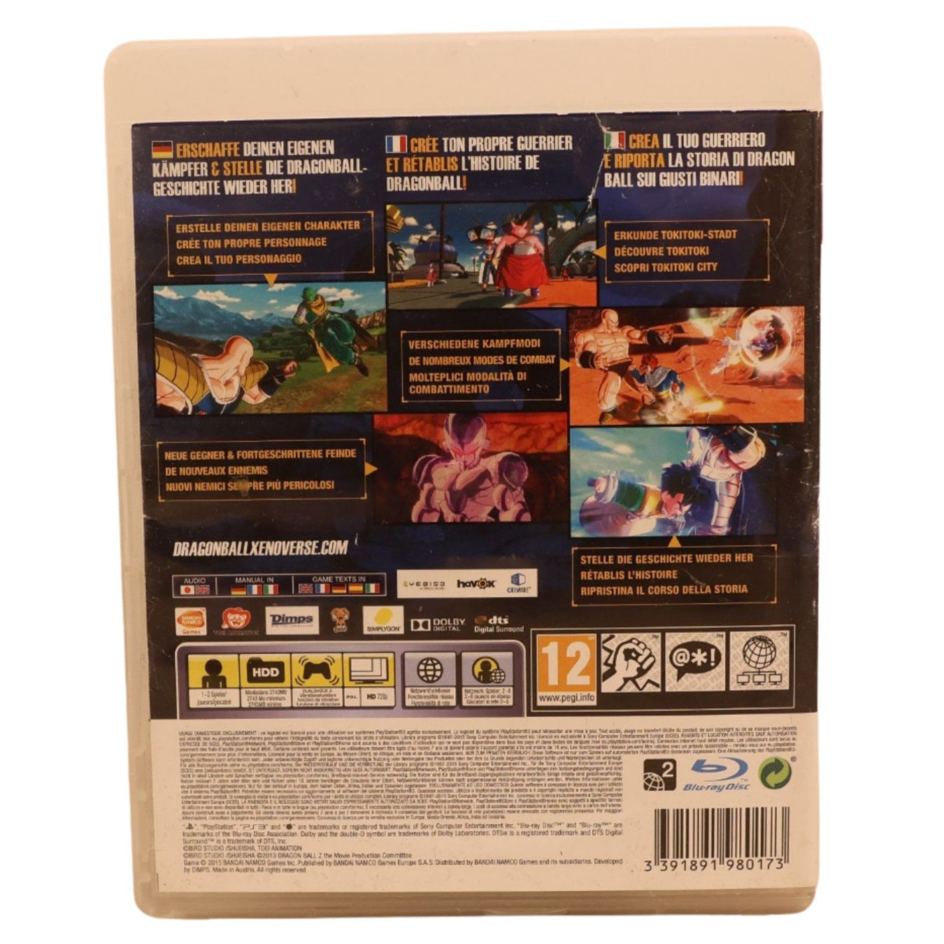 Giochi: Dragon Ball Z Xenoverse - PS3 – Usato da Paudex venduto da dindeboy 2