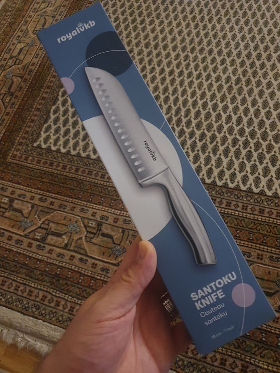 SANTOKU knife SantokuMesser Royal vkb 18cm Messer Kaufen auf Ricardo