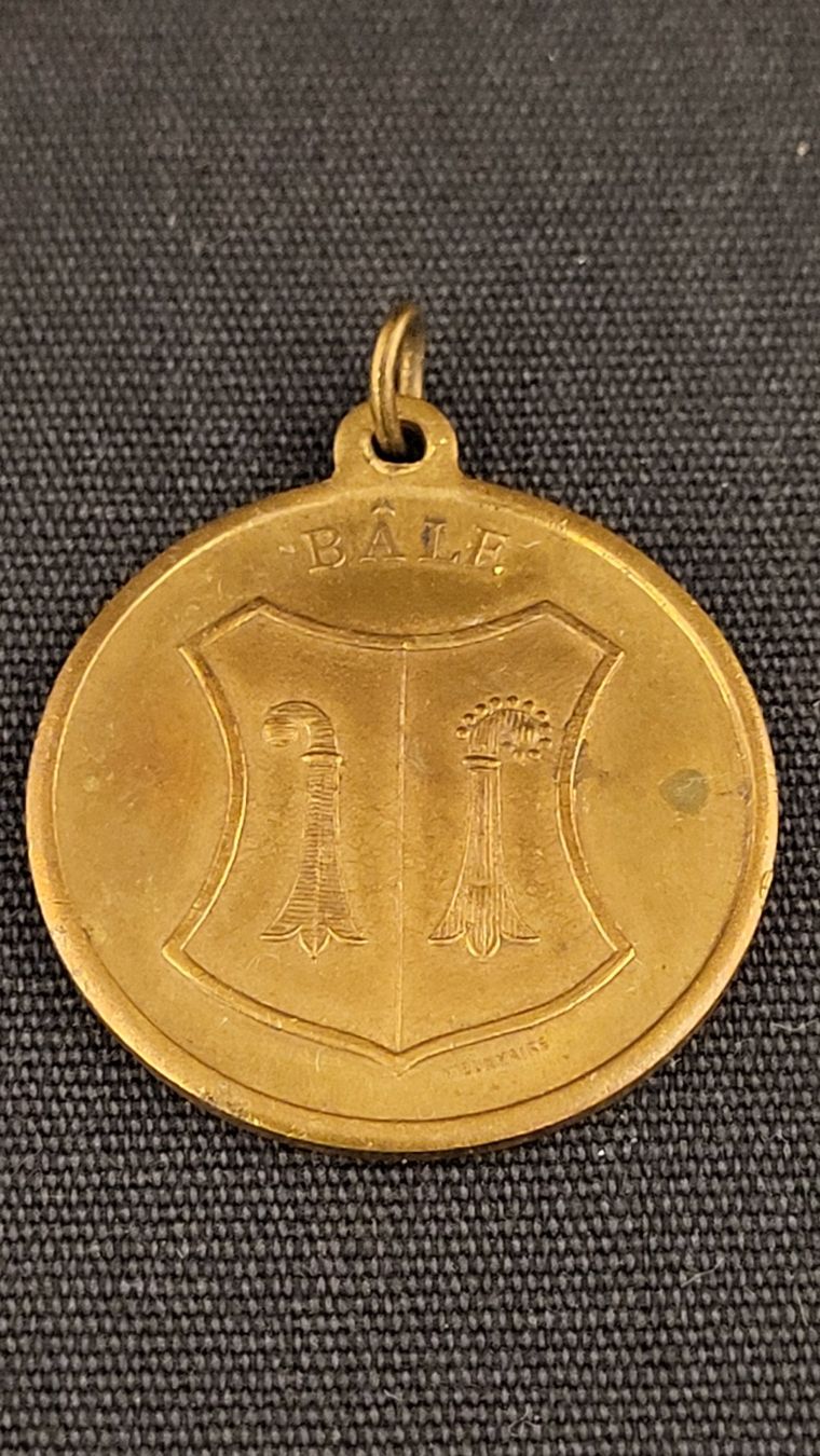 Ciondoli: Andenken-Medaille BÂLE 1892 – Usato da Basel venduto da spinne02 2