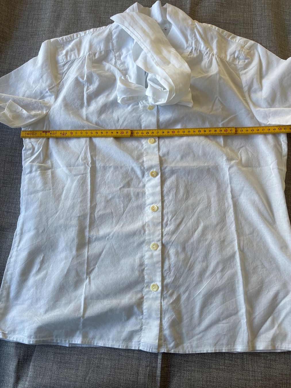 Peter Hahn Camicette: Kurzarm-Schluppenbluse von Peter Hahn Gr. 40 – Usato da Davos Platz venduto da nanigl 3