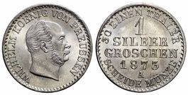 Preussen, Groschen 1873 A unz!