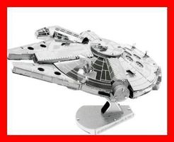 3D Metall Puzzle Millenium Falcon DVD Flugzeug Star Wars