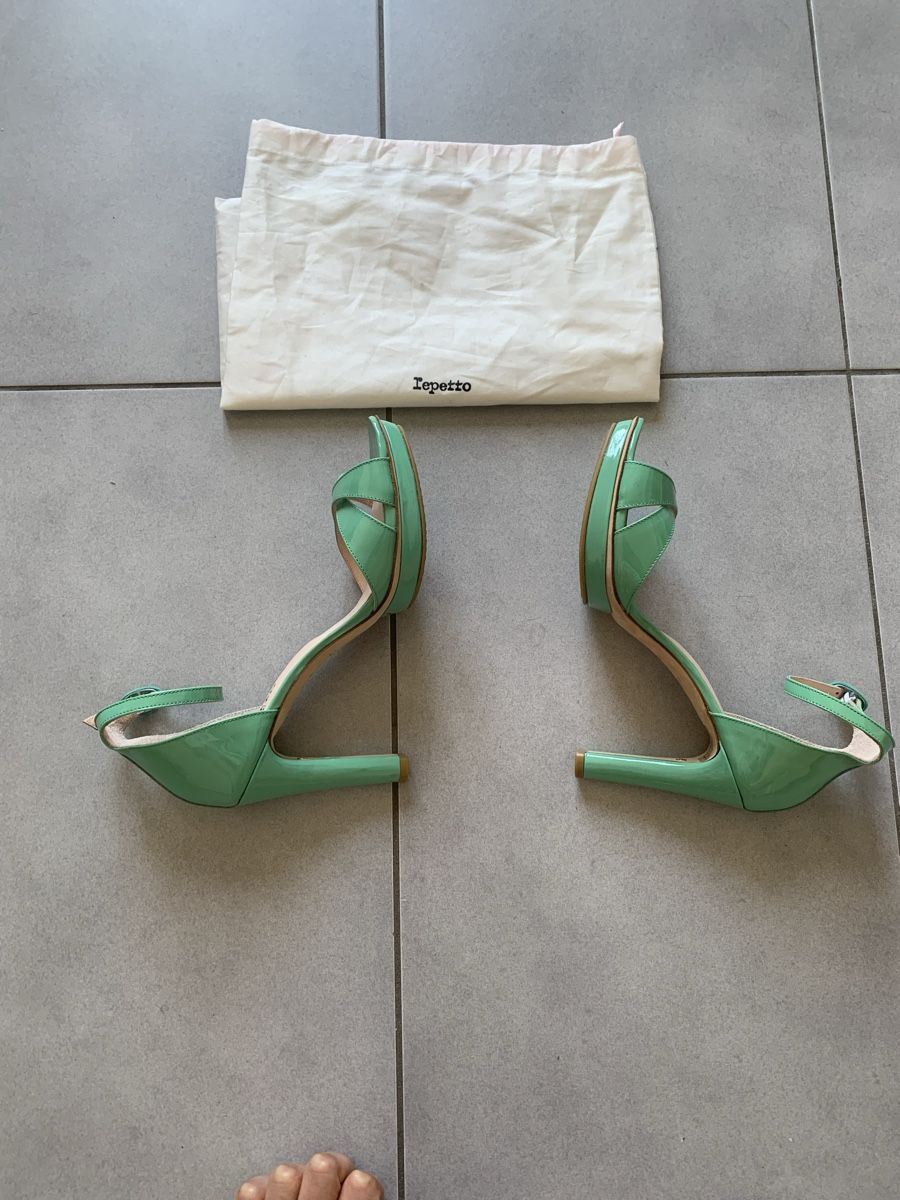Repetto Scarpe da donna: Sandales à talons en cuir repetto – Nuovo e nell'imballaggio originale da Genève venduto da rez_c6c6 4