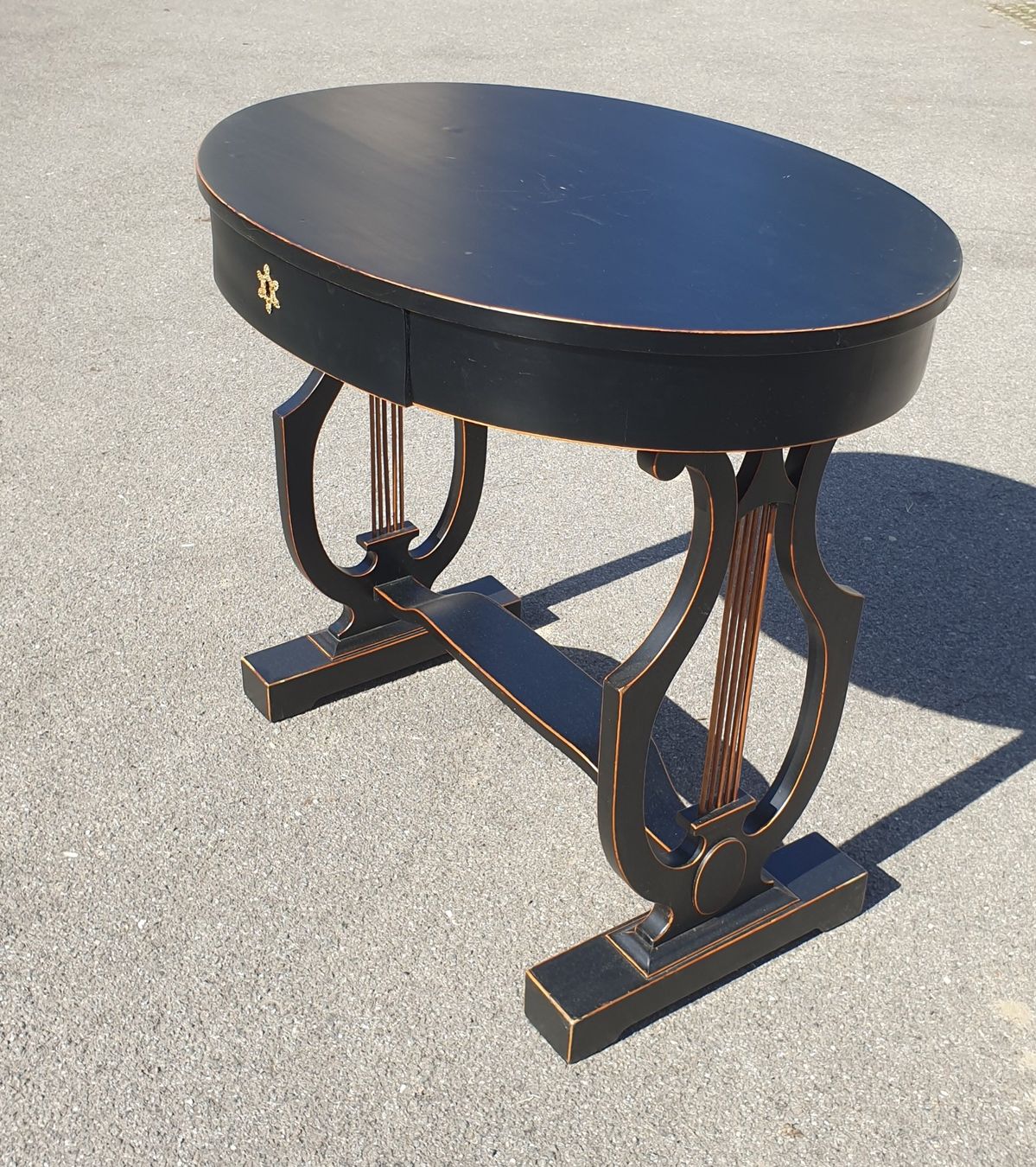 Tische: Table Lyre Napoléon III – Gebraucht aus Lausanne von eamescharly