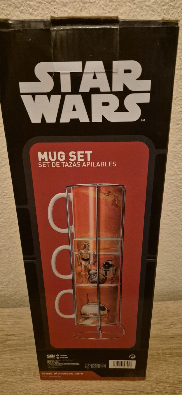 Star Wars Tazze: Star Wars Mug Set 3 Tasses BB-8 Neuf – Nuovo e nell'imballaggio originale da Genève venduto da Bayoushi 2