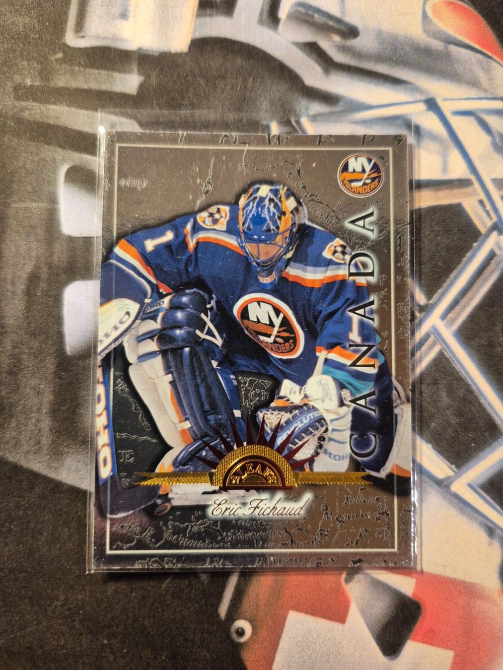 NHL Cartes à collectionner: NHL Eric Fichaud New York Islanders – D'occasion à Treiten par Sauber73
