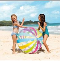Strandball Regenbogen Farbenfroh 71cm
