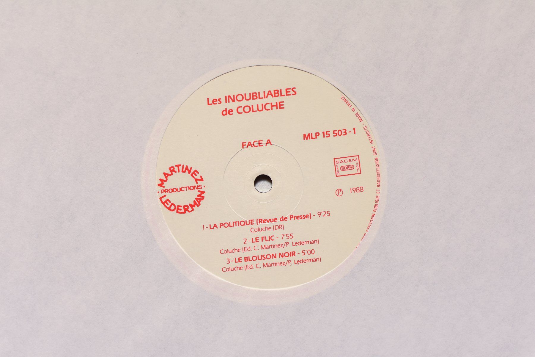 Dischi in vinile: Coluche - Les Inoubliables de Coluche – Nuovo (secondo la descrizione) da Belmont-sur-Yverdon venduto da ag97 3