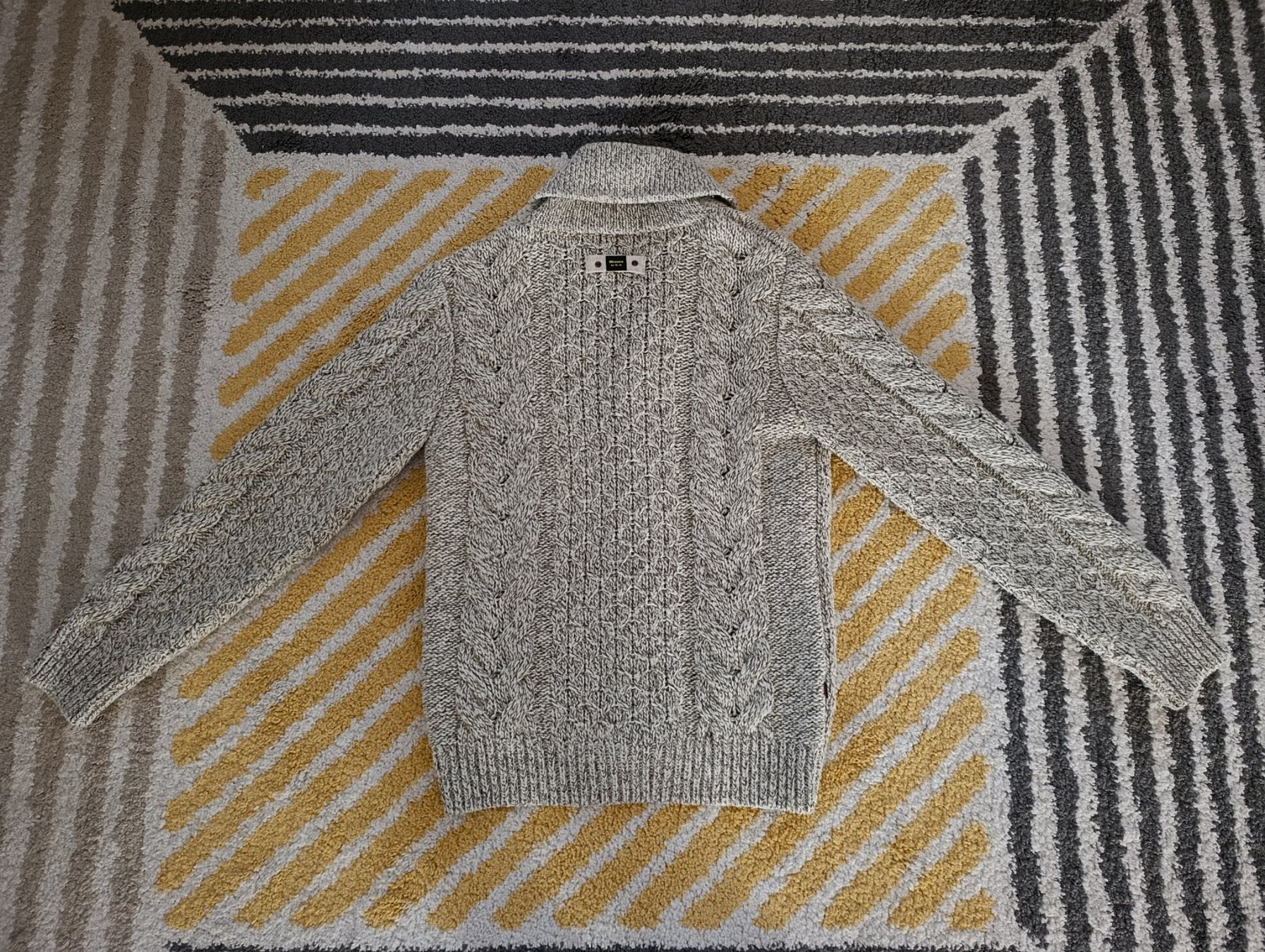 Giacche: Marke: Blauer USA, Baumwolle Strickjacke, Gr.L – Usato da Wil SG venduto da Donaldus 4