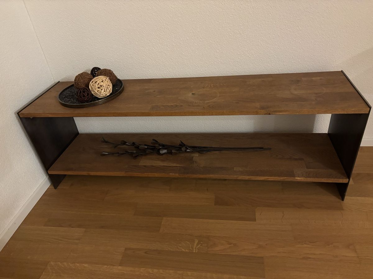 Scaffali: Lowboard Eiche/Baustahl – Usato da Bottenwil venduto da Faebu1996 1