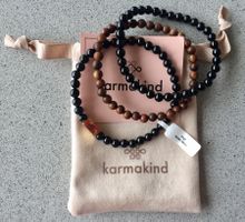 NEU: Karmakind Herren Onyx und Holz Armband Set
