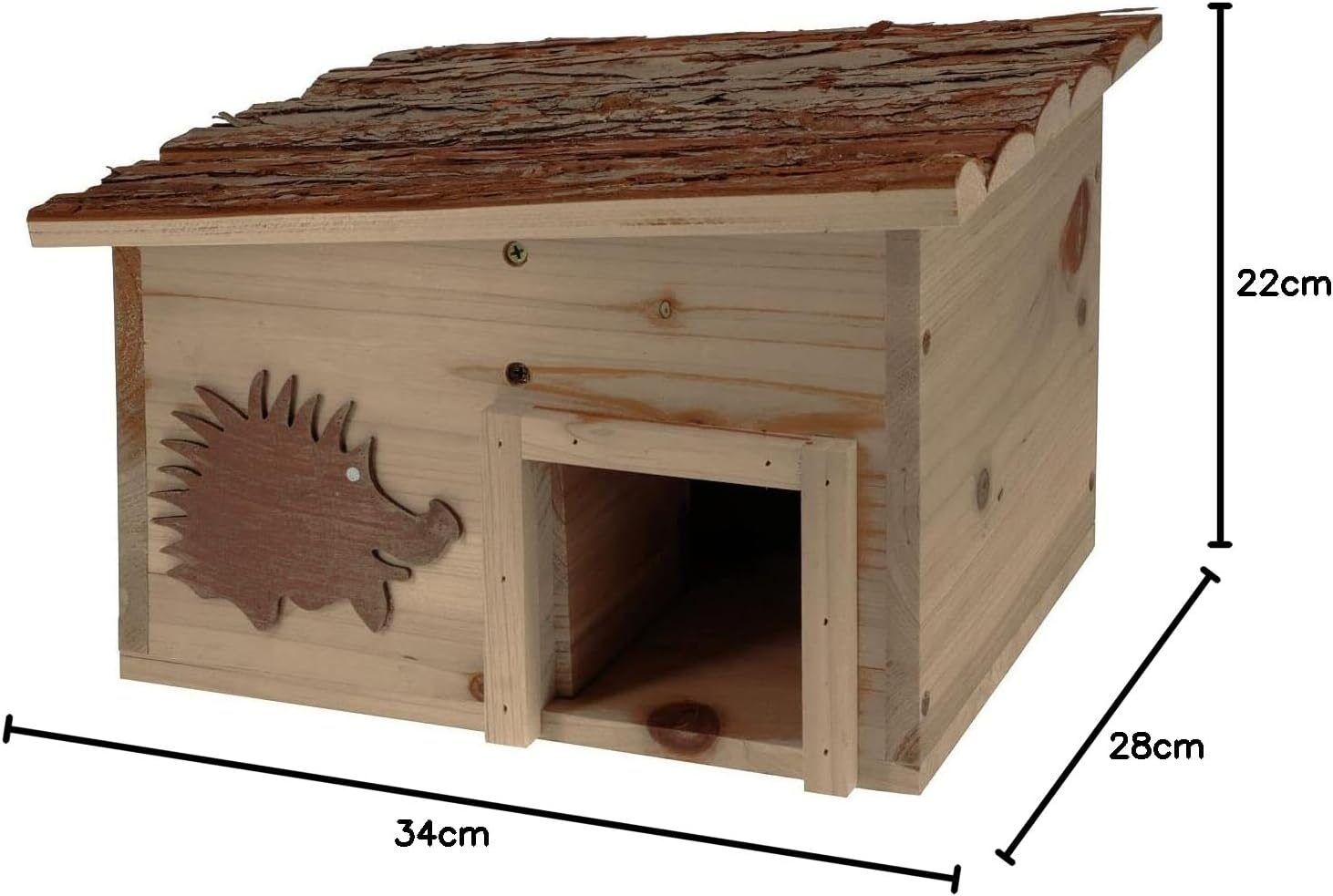 Sonstiges Tierzubehör: Igelhotel Igelhaus Holz Igel Igelhotel,… – Neu und originalverpackt aus Schaffhausen von VendemosSchweiz 2