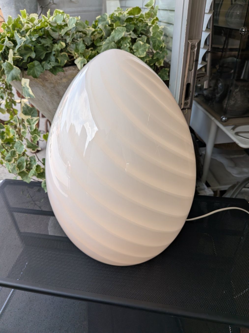Murano Lampes: Murano Glas Eilampe Designklassiker Tischlampe – D'occasion à Emmen par Brockofsky 5